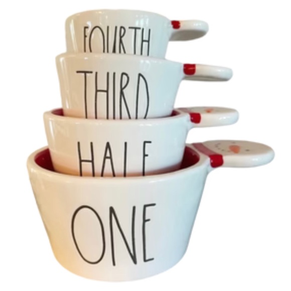 SNOWMEN Rae Dunn Christmas Measuring Cups - Picture 5 of 5